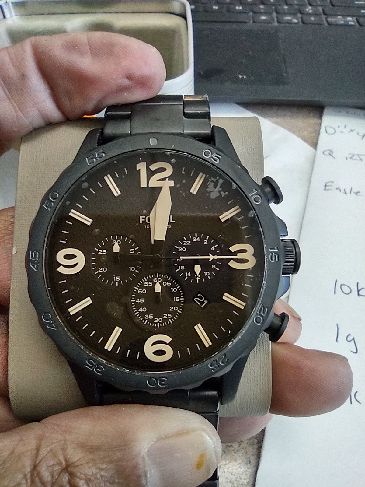 Fossil Nate Quartz Watch