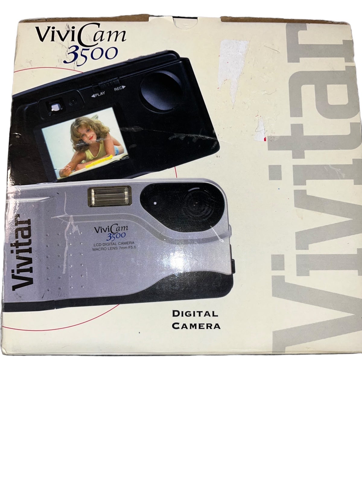 RARE Vivitar ViviCam 3500 Digital Camera