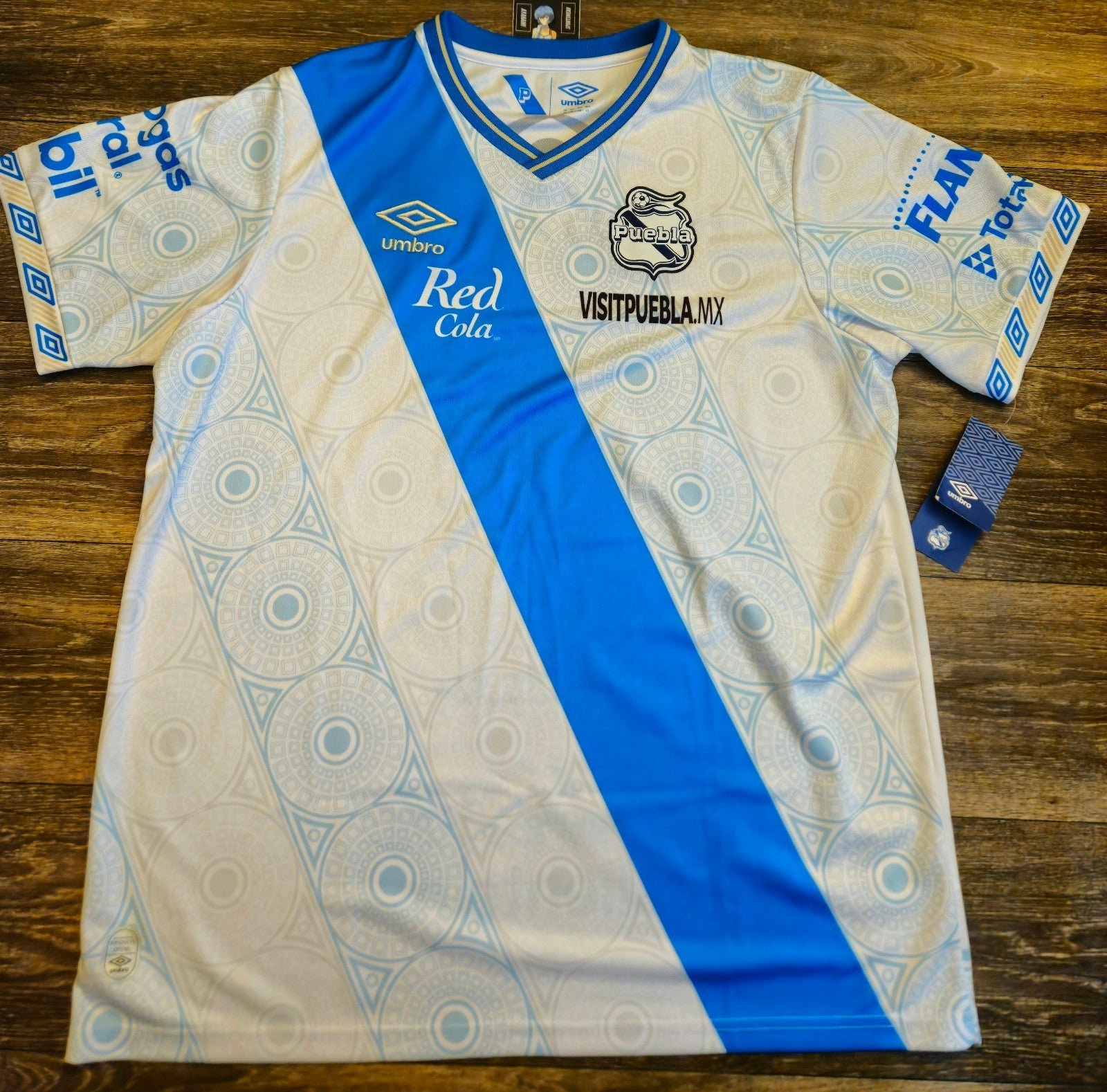 Umbro Puebla FC 21/22 Home Jersey Size 2XL