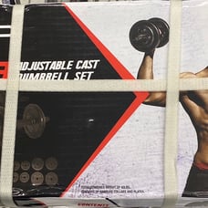 CAP 40lb Cast Iron Adjustable Dumbell We