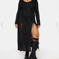 Snake Print & Lace Tunic Blouse