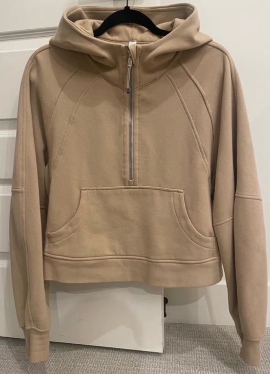 Lululemon Scuba OS Cropped Hoodie