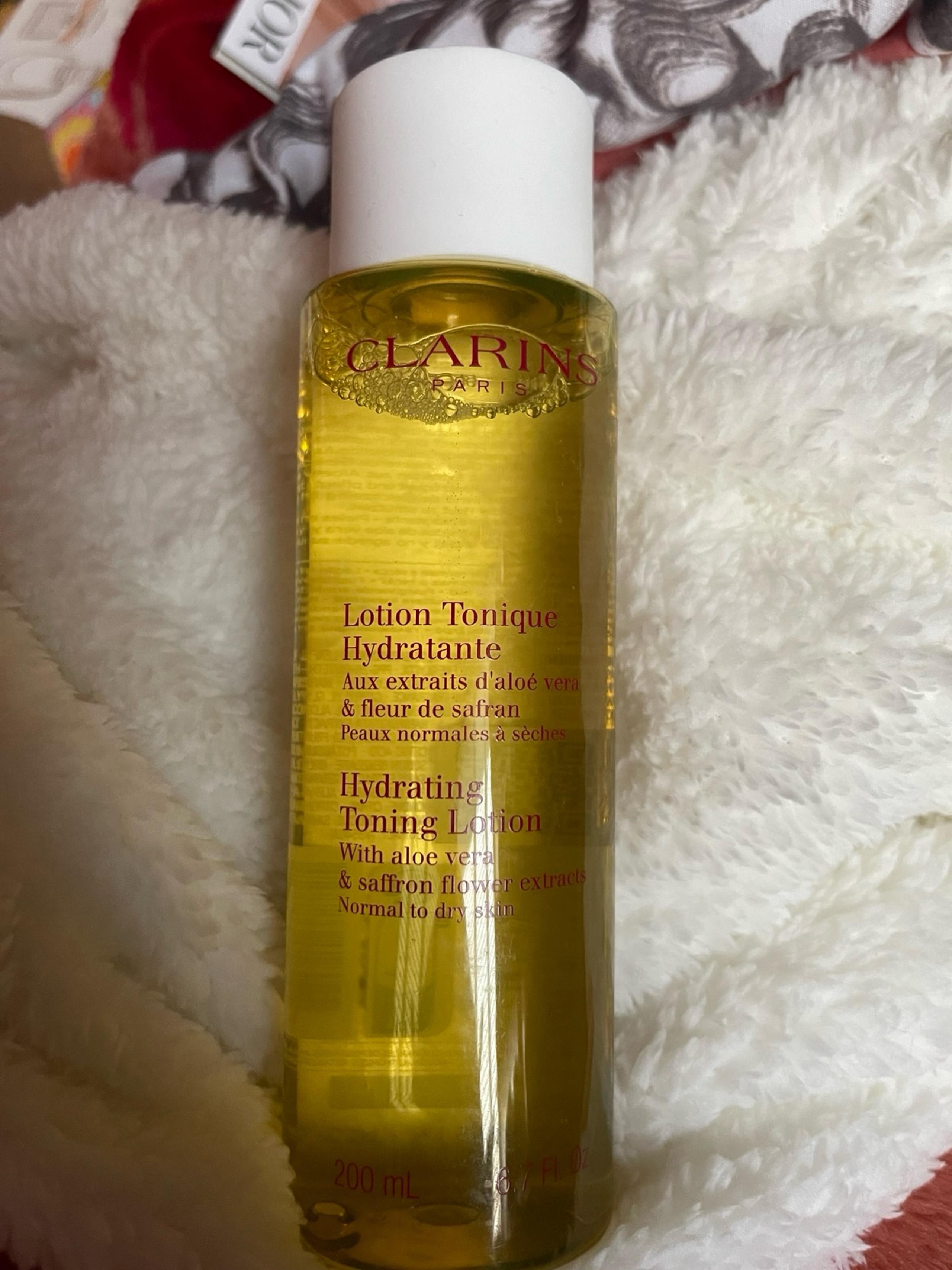 Clarins hydrating toner