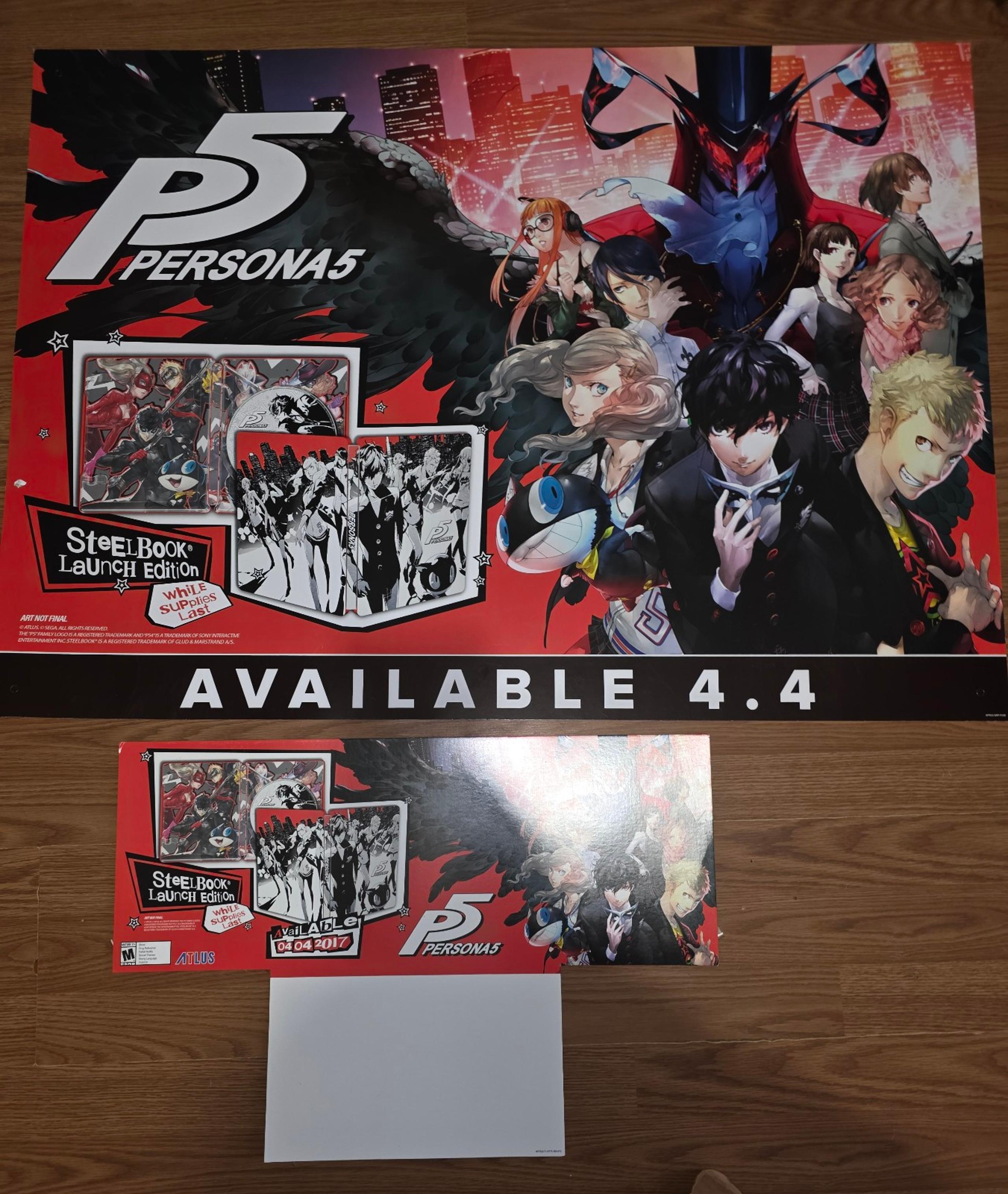 Persona 5 Promo Posters