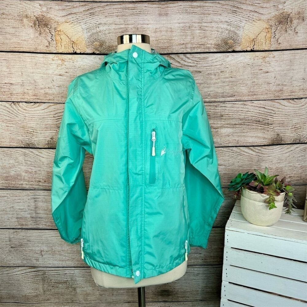 Frogg Toggs Women's Waterproof Rain Jacket Seafoam Green Size M