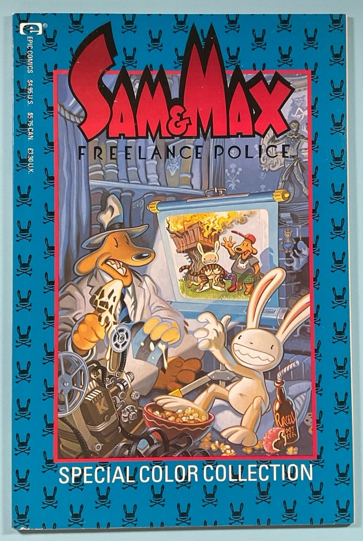 Sam & Max Freelance Police Special Color Collection HTF 1992
