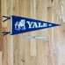 Vintage 1950s Yale University Bull Dogs Football Pennant
