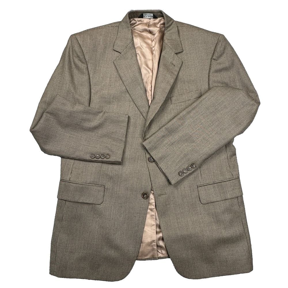 Jos.A. Bank Sport Coat Blazer Men's Size 42 Reg. 100% Wool Beige