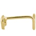 Solid 14K Yellow Gold Mini Heart CZ Nose Stud