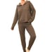 Main Strip Cozy Around Town Jogger Set Charcoal Gray Size Small NWT