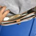 Michael Kors Jamie Large Suede Crossbody Messenger Lilac