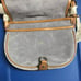 Michael Kors Jamie Large Suede Crossbody Messenger Lilac