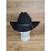 MHT Master Hatters Of Texas Rodeo Black Felt Coyote, Cowboy Hat Sz 6 5/8 (XS)