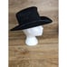MHT Master Hatters Of Texas Rodeo Black Felt Coyote, Cowboy Hat Sz 6 5/8 (XS)
