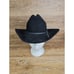 MHT Master Hatters Of Texas Rodeo Black Felt Coyote, Cowboy Hat Sz 6 5/8 (XS)