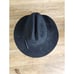 MHT Master Hatters Of Texas Rodeo Black Felt Coyote, Cowboy Hat Sz 6 5/8 (XS)