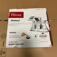 Venturi 4 in. Centerset 2-Handle Bathroom Faucet in Spot Defense Brushed Nickel