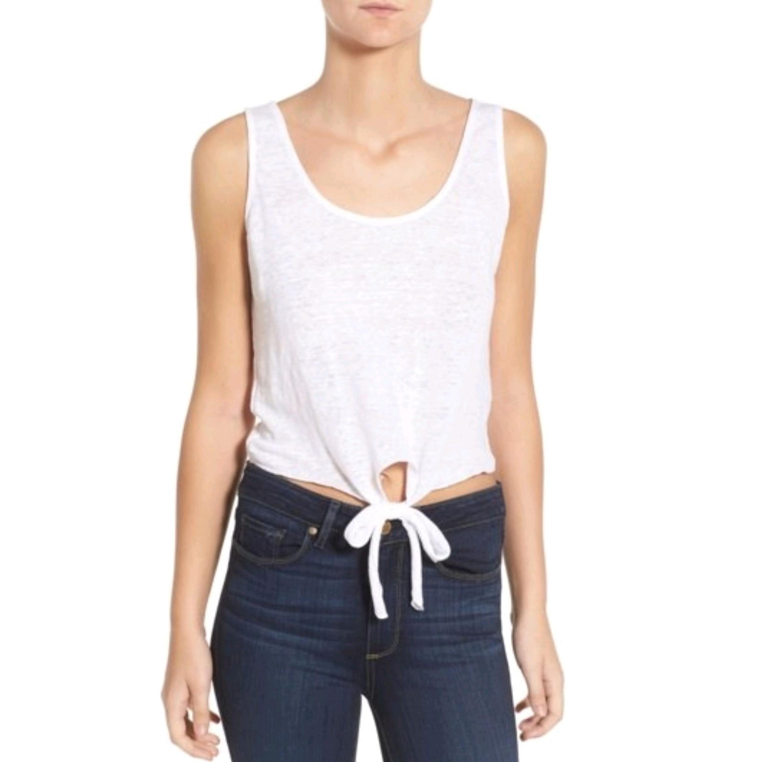 Cupcakes & Cashmete Rosie Linen Tank Top