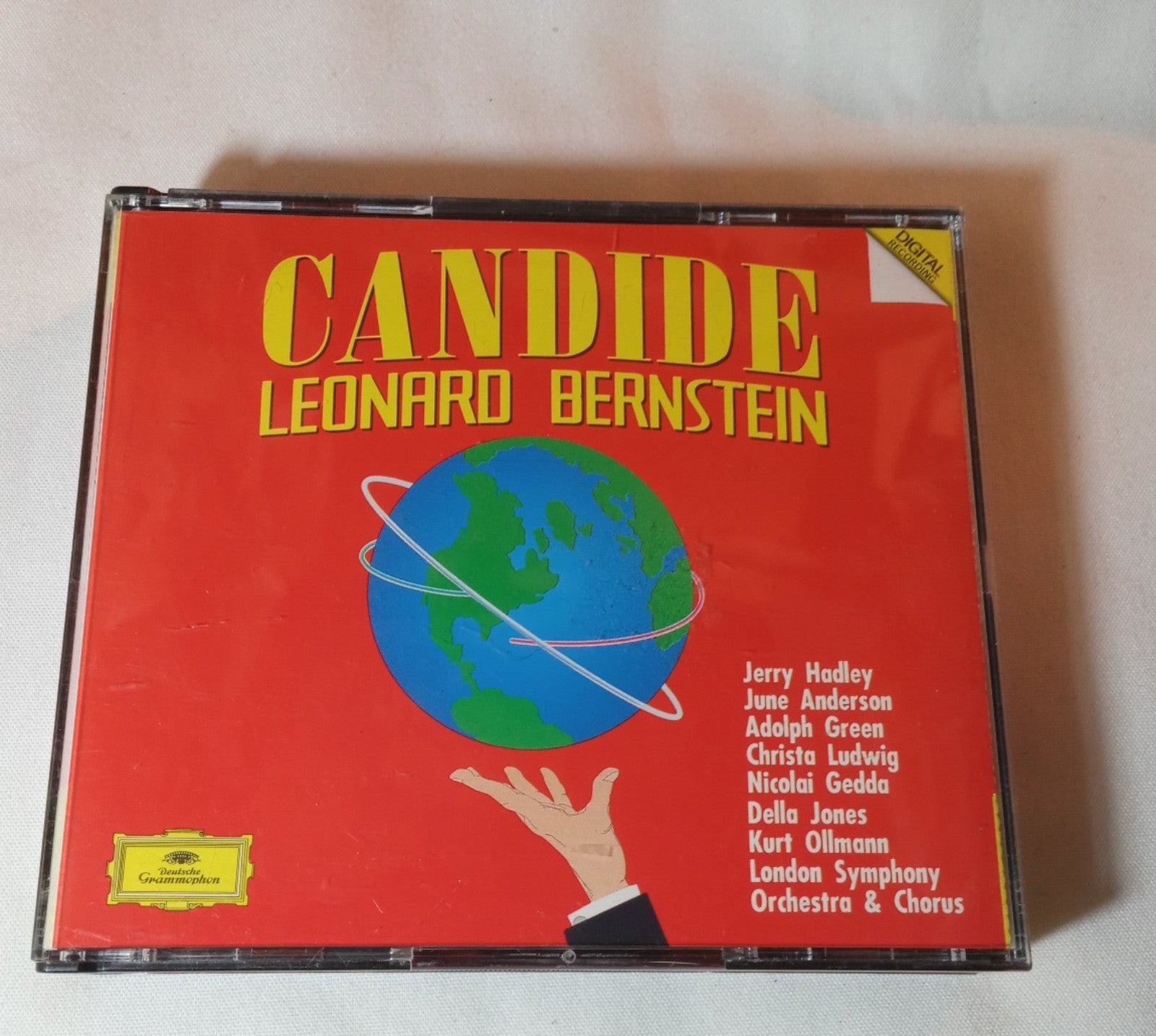A CD/Set: Leonard bernstein candide 1989 Musical/Documentary