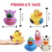 Pack 50 Duckies Rubber Ducks in Bulk Assortment Duckies Jeep Ducking Bath Toys