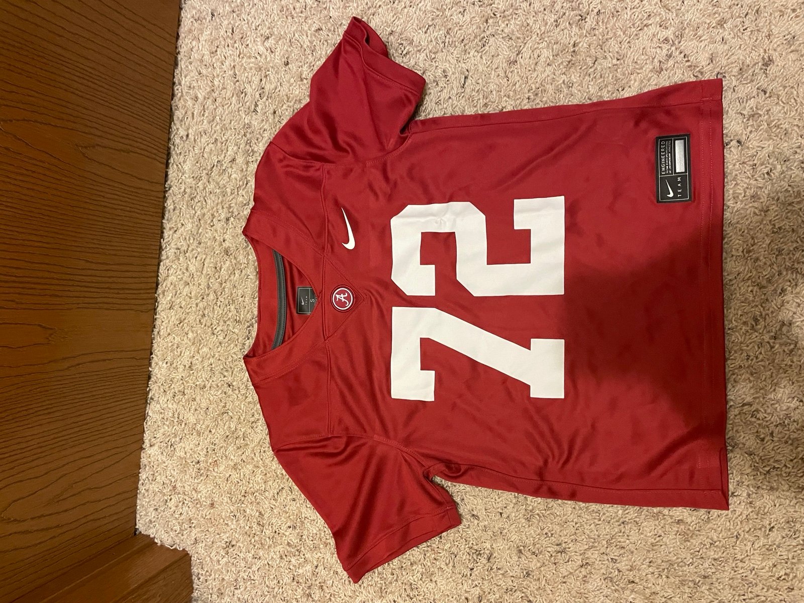 alabama crimson tide ncaa Nike Parker brailsford football jersey Nwot