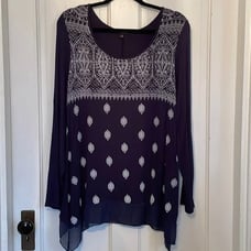 Tunic Boho Hem Large