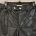Free People Rebel Vegan Leather Black Pants Size 12 NEW 128