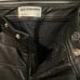 Free People Rebel Vegan Leather Black Pants Size 12 NEW 128