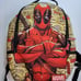 SPRAYGROUND Backpack MARVEL DEADPOOL Red Laptop Tablet Book Pouch