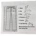 Vintage Wrangler Mens Pants 36x31 Actual Gray Wrancher Polyester USA Made 82HG