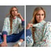 Anthropologie Chunky Knit Gaia Blue Turtleneck Sweater XS