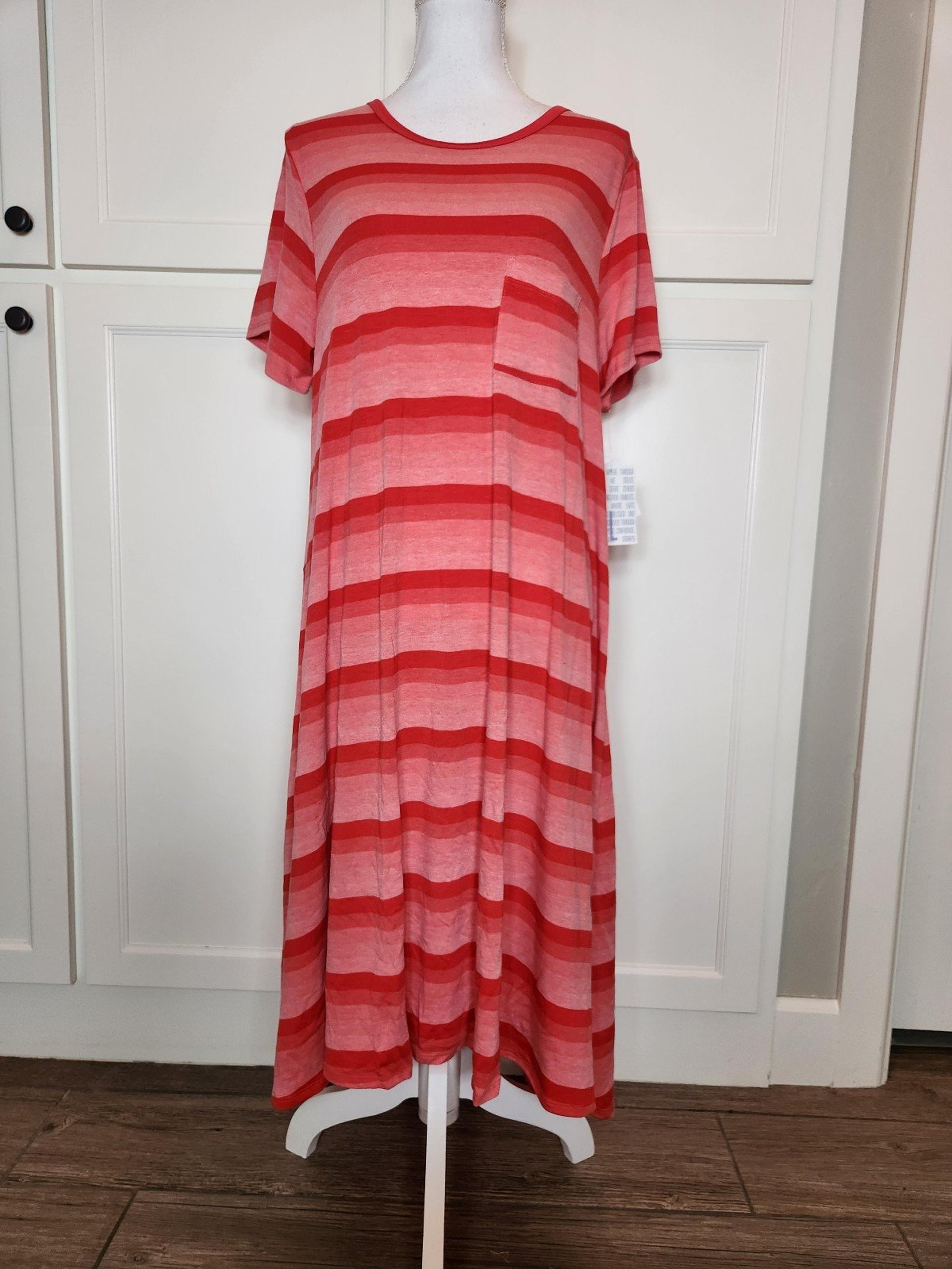 NWT LuLaRoe Carly Dress, Sz Large