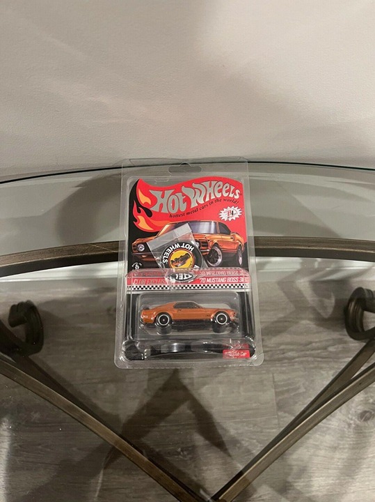 2021 Hot Wheels RLC Exclusive '70 Mustang Boss 302 Membership Club Car w/Pin