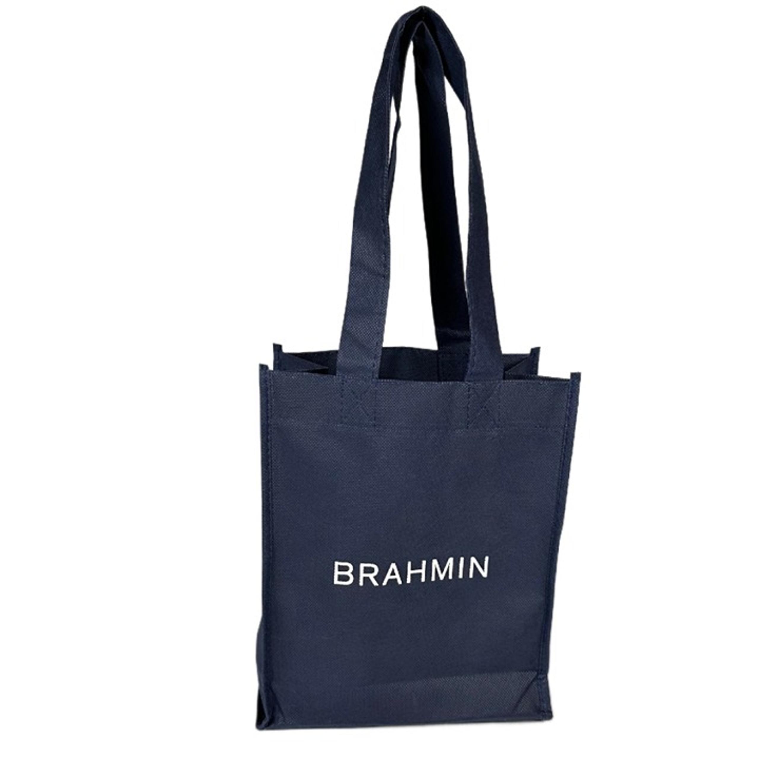 Small Fabric Market Tote Bag in Blue - Brahmin