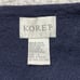 Vintage Koret Women's Large Pure Wool Cardigan Sweater Vest Embroidery V-Neck