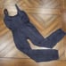 Free People Good Karma Washed Black Onesie M/L
