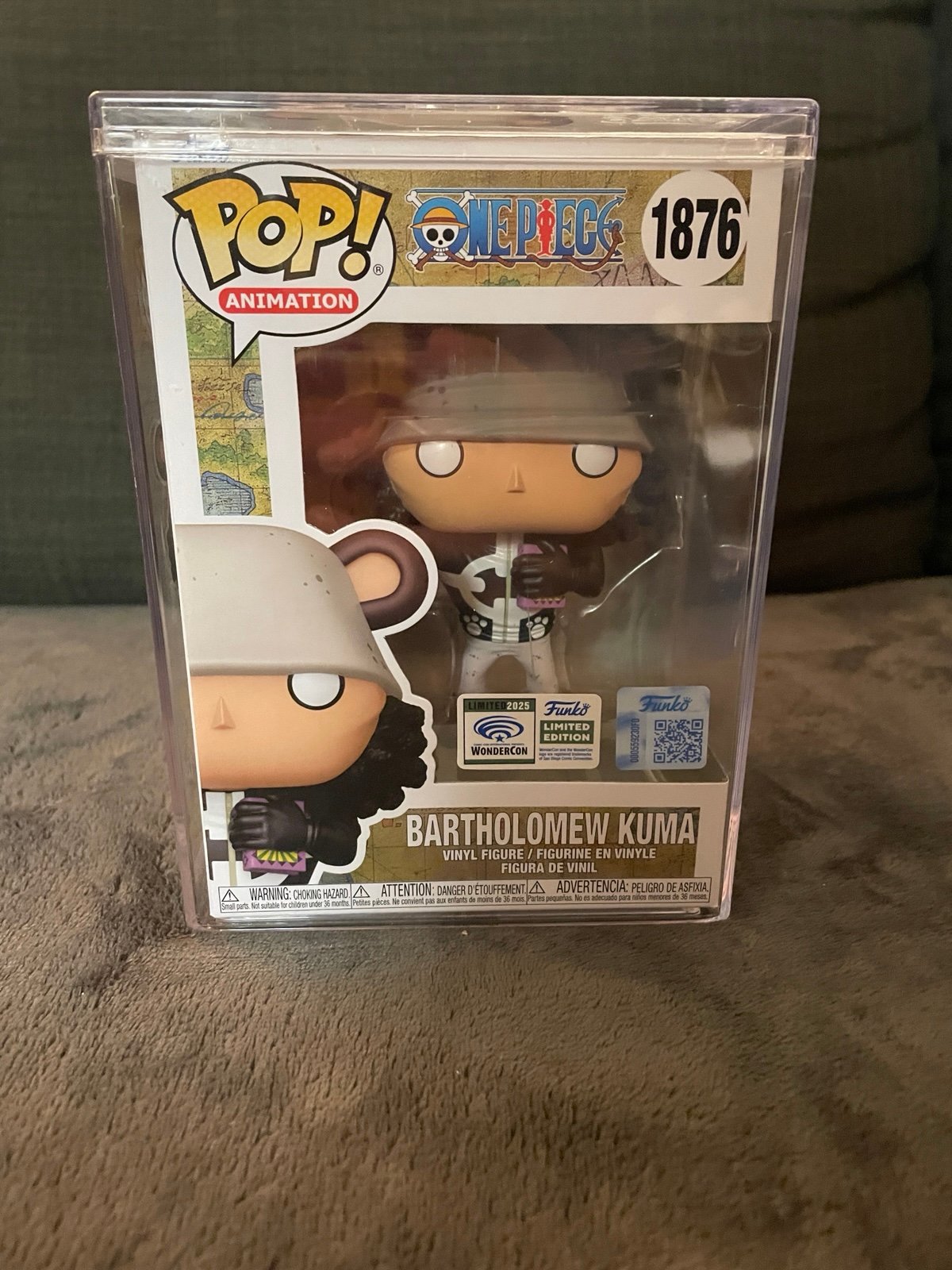 2025 Wondercon One Piece Bartholomew Kuma Wondercon Exclusive Sticker