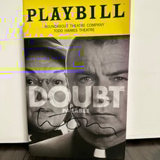 Doubt Signed Broadway Playbill OBC