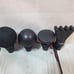 15 ASSORTED DIFFERENT MASSAGE MASSAGER GUN ATTACHMENTS TIPS READ
