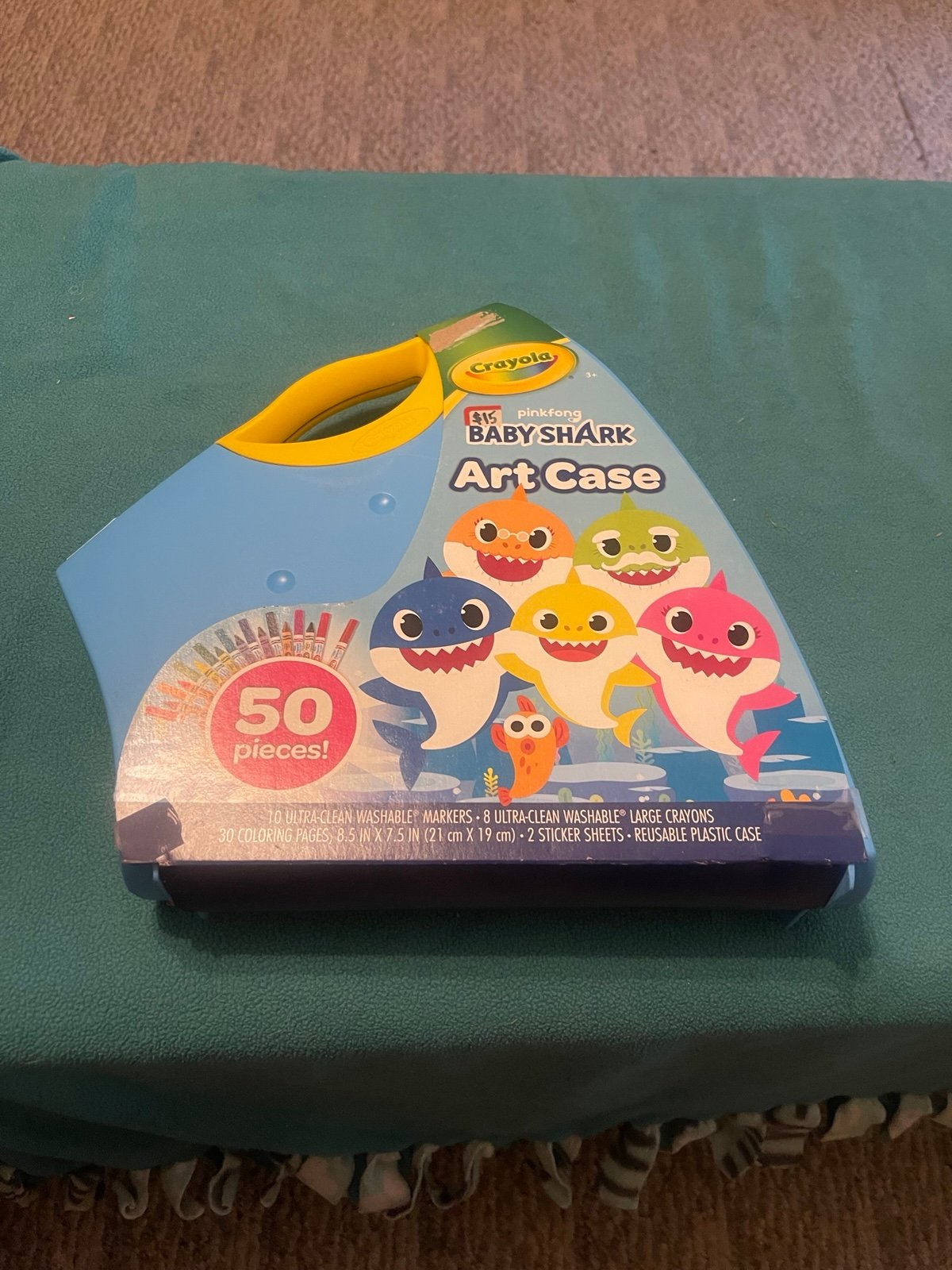 New Crayola Baby Shark Art Set