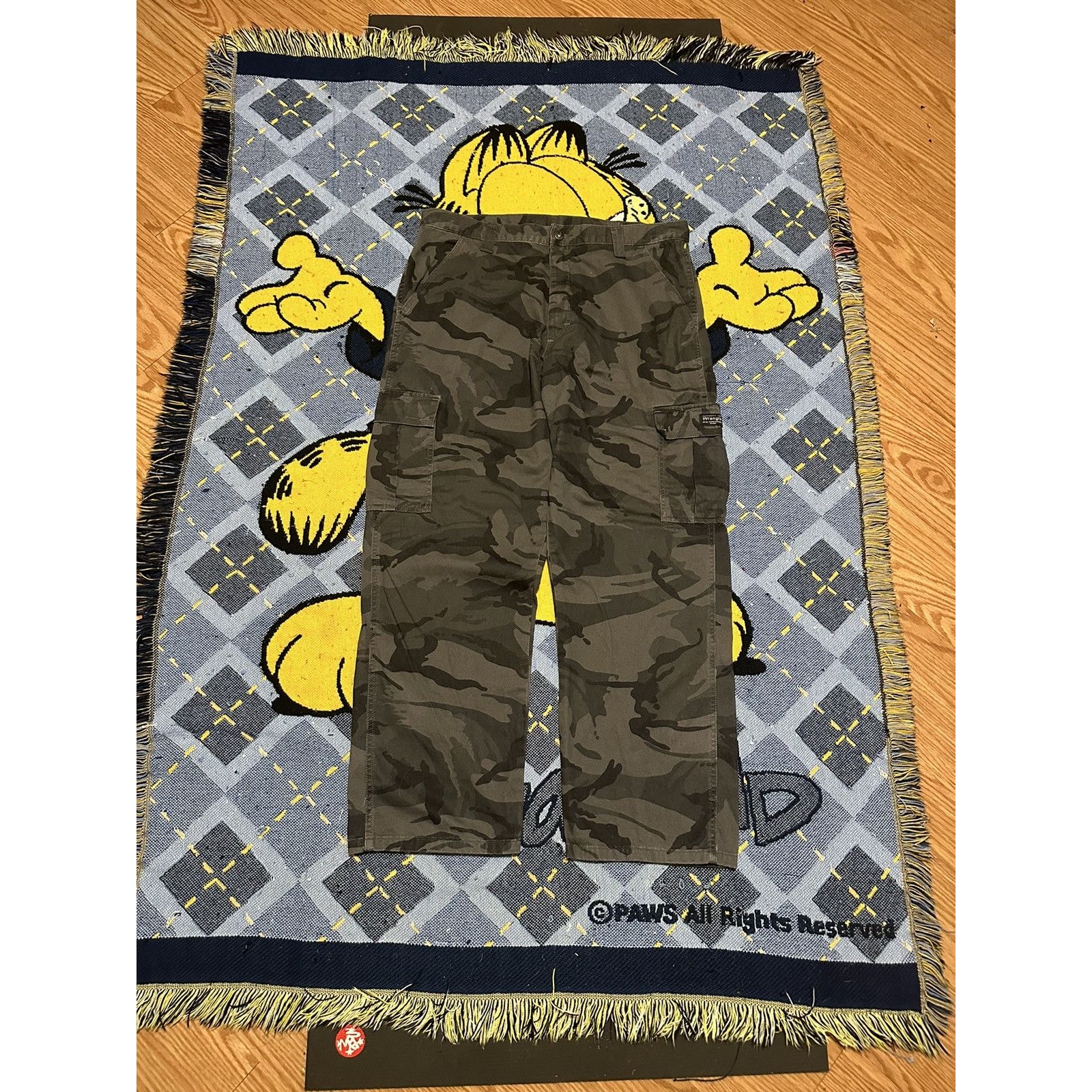 Vintage Wrangler Camo Cargo Pants