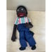 VINTAGE MASTERCRAFT PUPPETS African American Ventriloquist HAND PUPPET Franklin