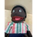 VINTAGE MASTERCRAFT PUPPETS African American Ventriloquist HAND PUPPET Franklin