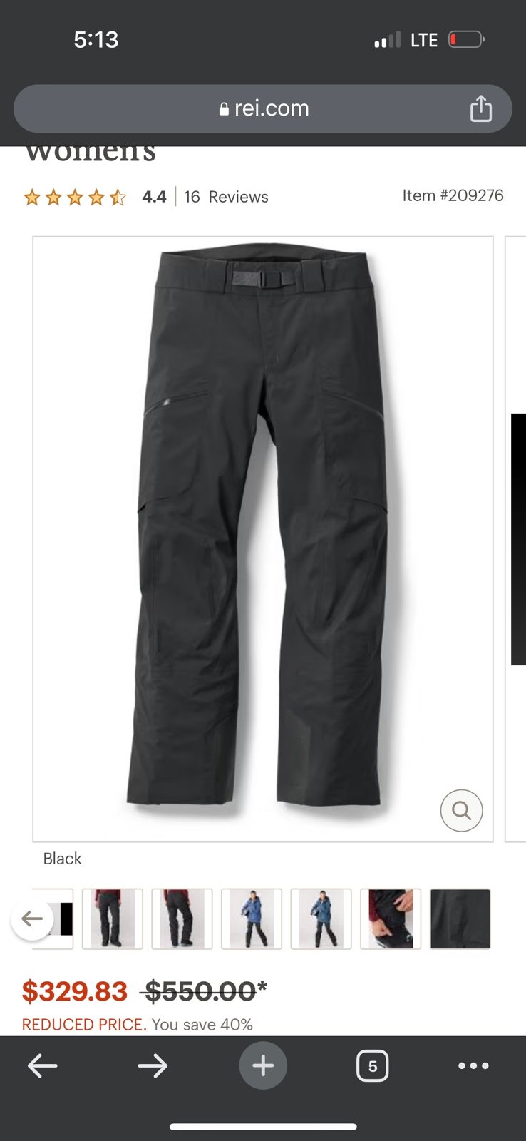 arcteryx pants