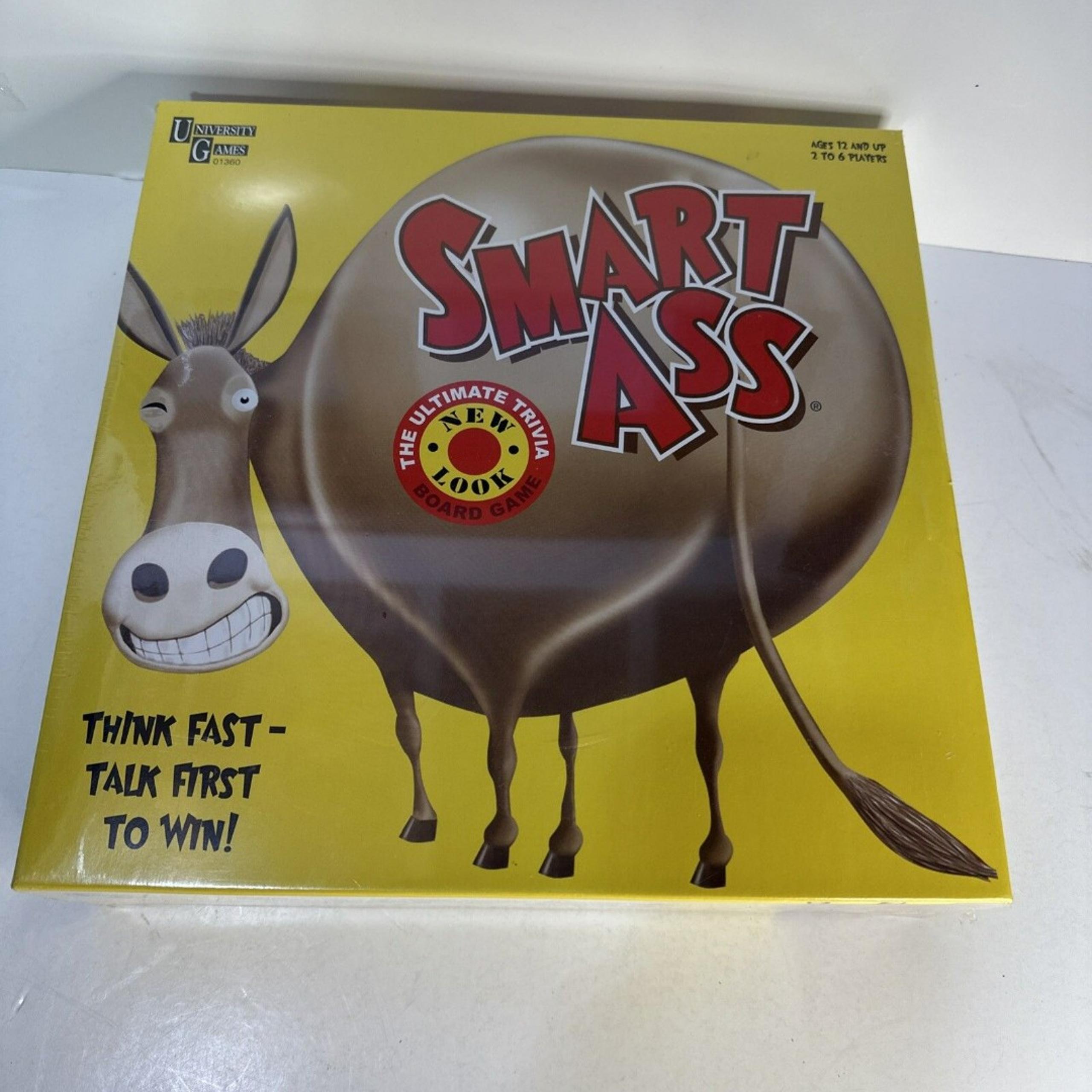 University Games Smart A** The Ultimate Trivia Board Game (2016 Edition) SEALED
