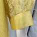 VINTAGE 1960s Jackie O Lace Dress Modest Size Small