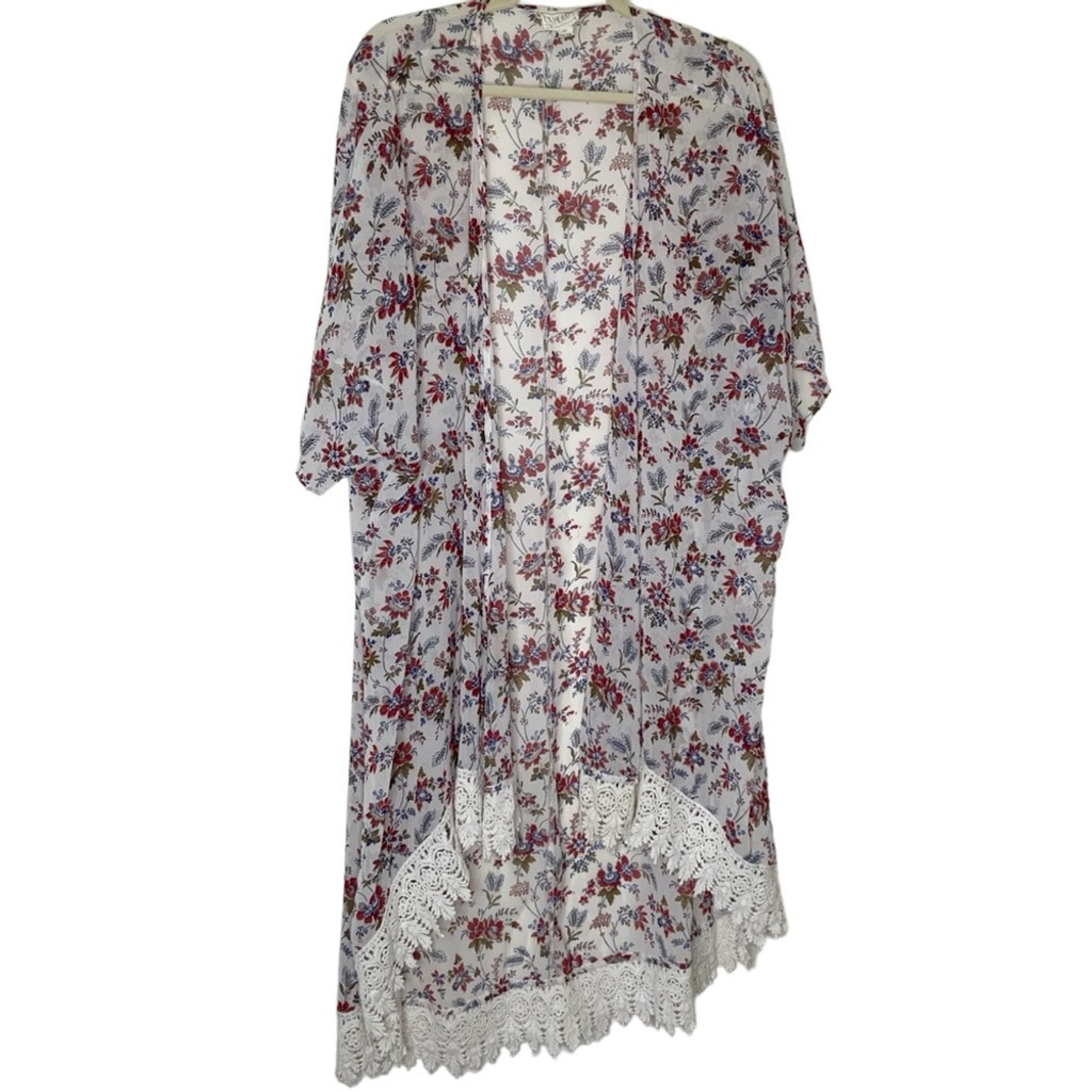L.A Hearts floral cover-up. OS