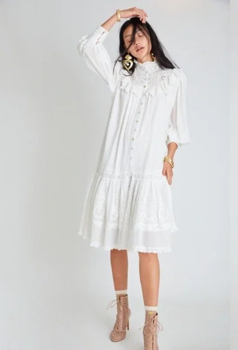 LoveShackFancy Heddie Dress