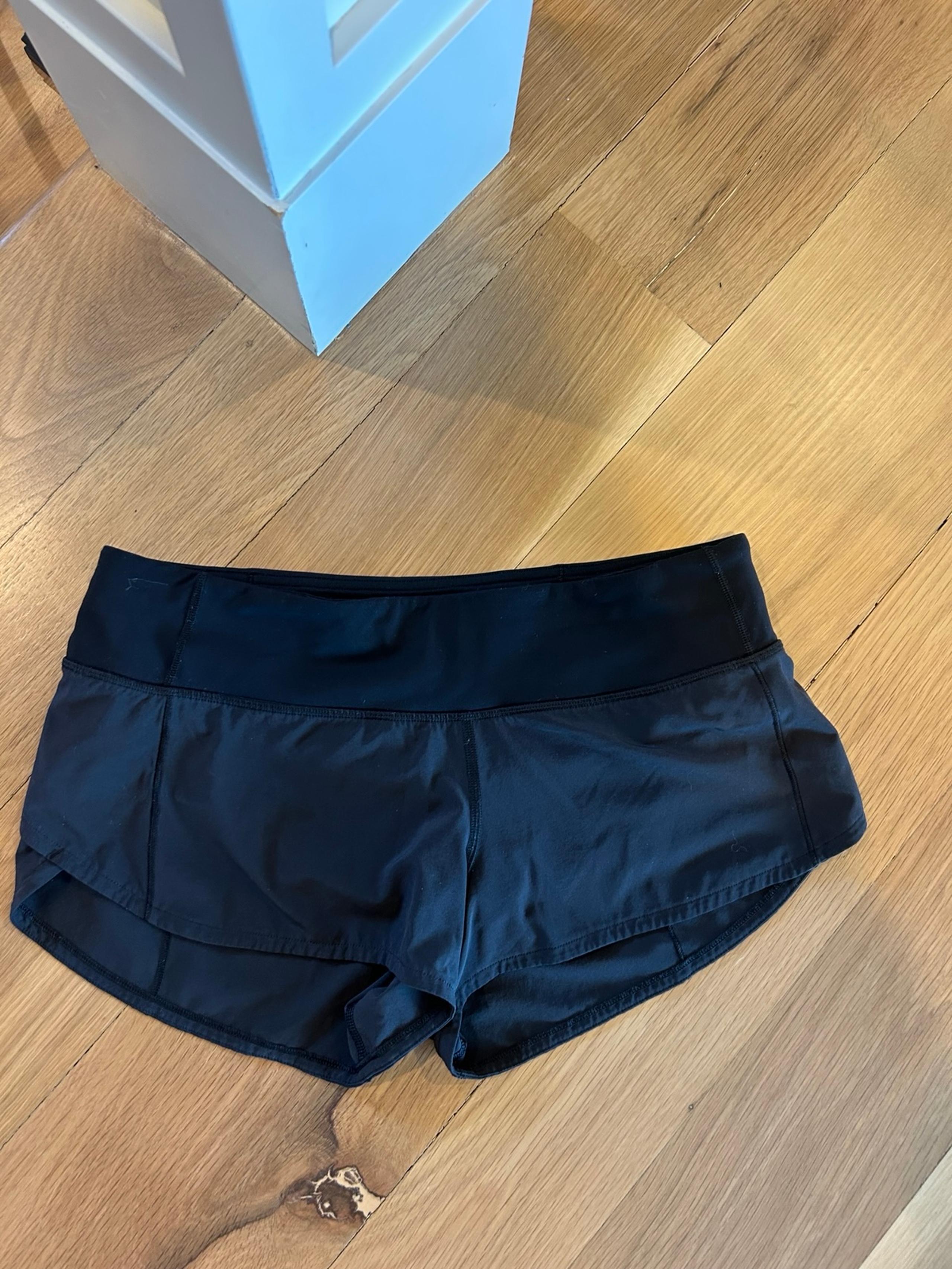 Lululemon Speed Up Women's Black Shorts 6