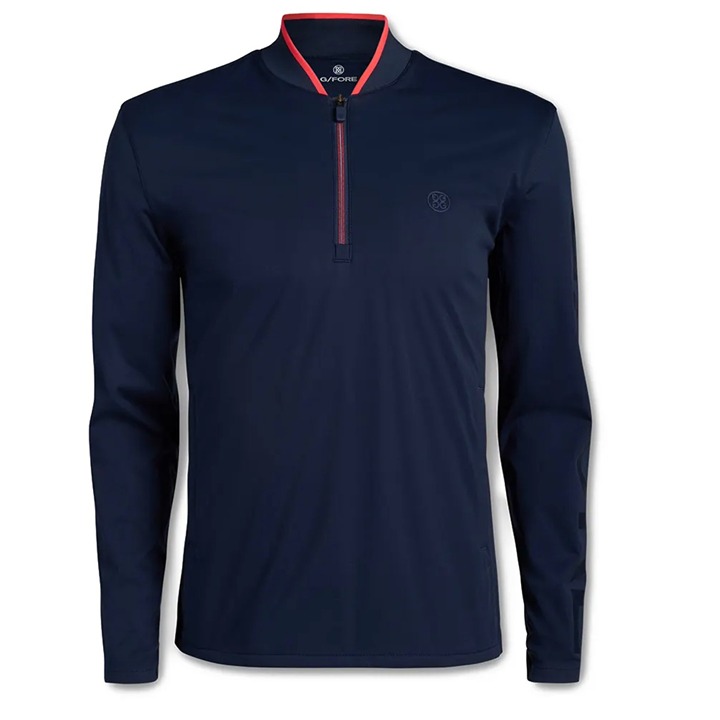 G/FORE Golf Jacket Pullover Quarter Zip Windbreaker Mens Large Twilight